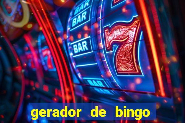 gerador de bingo cha de bebe